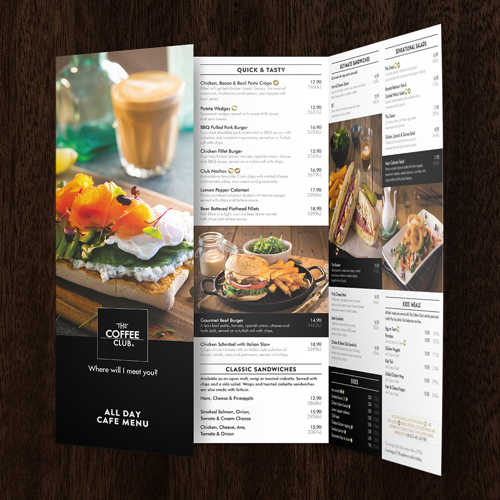 Summer Menu Design